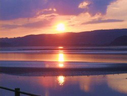 Sunset over Arnside